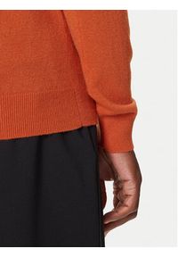 GANT - Gant Sweter 8050274 Pomarańczowy Regular Fit. Kolor: pomarańczowy. Materiał: wełna #5