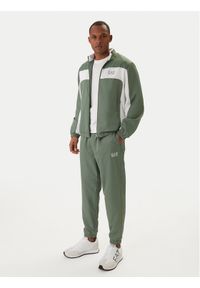 EA7 Emporio Armani Dres 7M001530 AF16072 Zielony Regular Fit. Kolor: zielony. Materiał: syntetyk #1