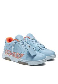 OFF-WHITE - Off-White Sneakersy OMIA189S22LEA0044020 Błękitny. Kolor: niebieski. Materiał: skóra #5