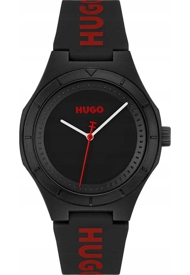 HUGO BOSS - Zegarek Męski Hugo Lit For Him Black 1530343 + BOX