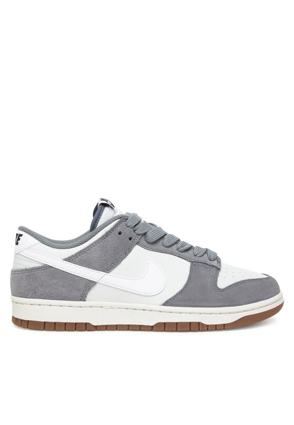 Nike Sneakersy Dunk Low Retro Se IB6399 001 Szary. Kolor: szary. Materiał: zamsz, skóra