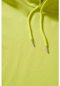 Mango Man bluza Bone męska kolor żółty z kapturem gładka. Typ kołnierza: kaptur. Kolor: żółty. Materiał: włókno. Wzór: gładki #4
