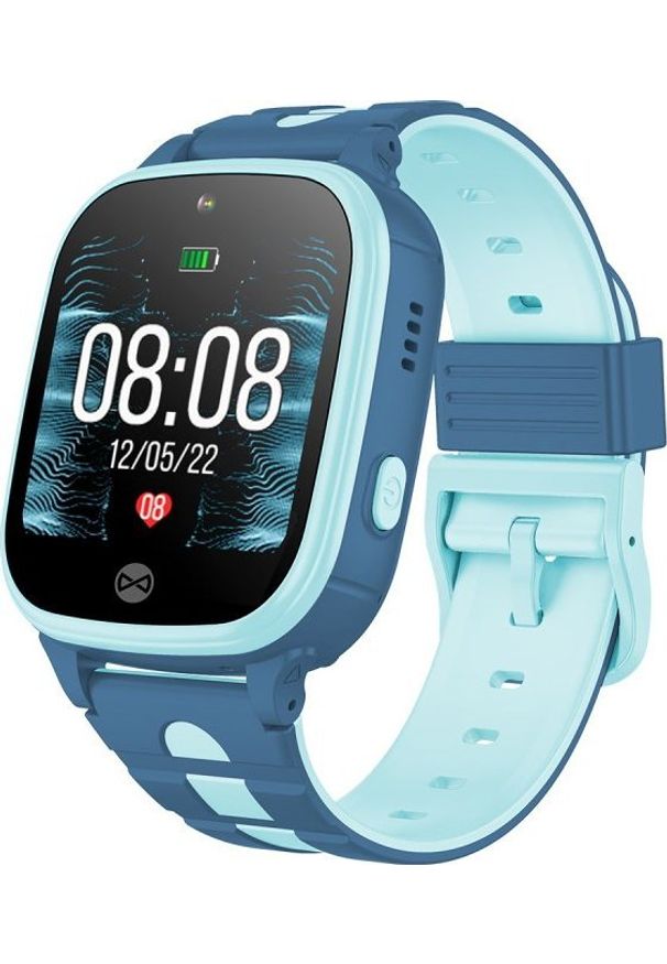 FOREVER - Smartwatch Forever Kids Watch Me 2 KW-310 Niebieski (GPS Kids Watch Me 2 KW-310 nieb). Rodzaj zegarka: smartwatch. Kolor: niebieski