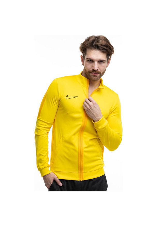 Bluza sportowa męska Nike Dri-FIT Academy 23. Kolor: żółty. Technologia: Dri-Fit (Nike)