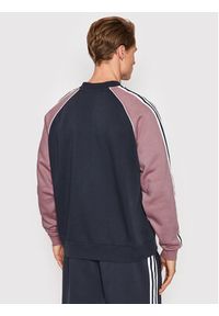 Adidas - adidas Bluza Sst Fleece Track HC2081 Granatowy Regular Fit. Kolor: niebieski. Materiał: bawełna