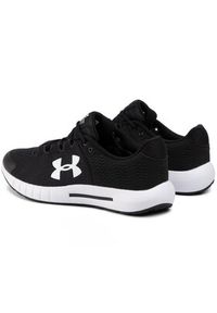 Under Armour Buty do biegania Ua W Micro G Pursuit Bp 3021969-002 Czarny. Kolor: czarny. Materiał: materiał