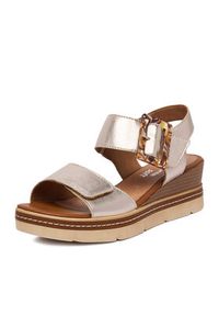 Remonte Sandały CEO-D2L53-90 Złoty. Kolor: złoty. Materiał: skóra, syntetyk #7