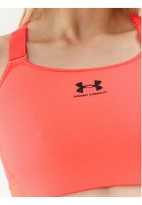 Under Armour Biustonosz sportowy Ua Hg Armour High 1379195 Czerwony Compression Fit. Kolor: czerwony. Materiał: syntetyk #4