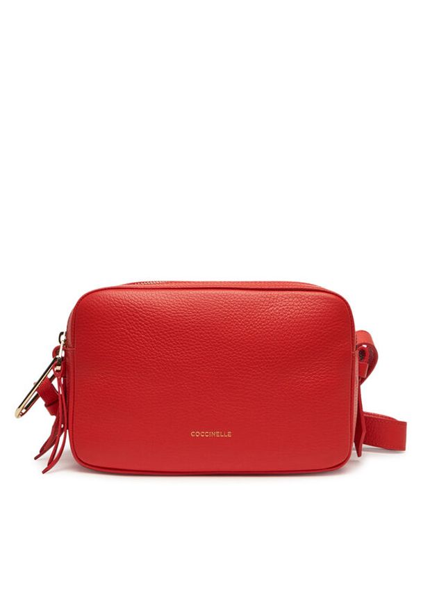 Coccinelle Torebka E1 R1K 15 01 01 Pomarańczowy. Kolor: pomarańczowy. Materiał: skórzane