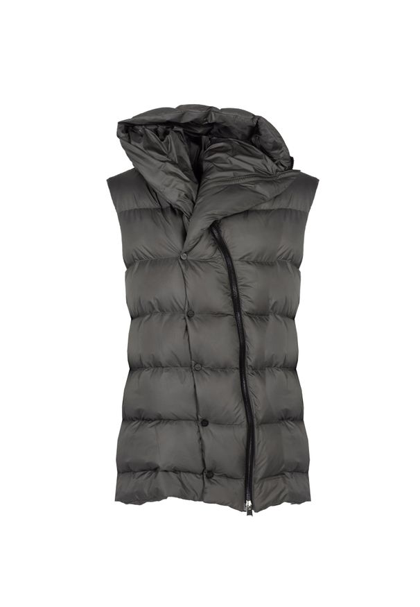 La Haine Inside Us Bezrękawnik "Down Vest Unisex" | LM250 | Mężczyzna | Szary. Okazja: na co dzień. Kolor: szary. Materiał: poliamid. Długość rękawa: bez rękawów. Długość: długie. Wzór: jednolity. Styl: sportowy, klasyczny, casual