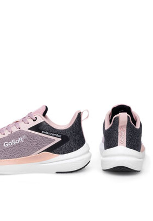 Go Soft Sneakersy WP-1234 Różowy. Kolor: różowy. Materiał: materiał