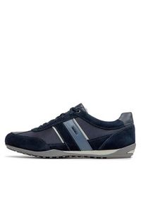 Geox Sneakersy U Wells C U52T5C 02211 C4021 Granatowy. Kolor: niebieski. Materiał: materiał #9