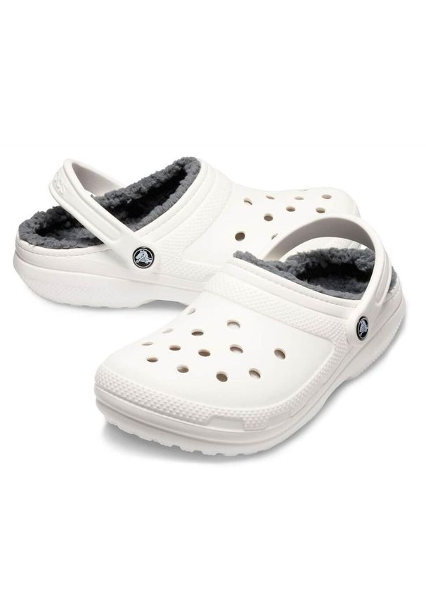 Crocs Classic Lined Clog. Kolor: biały