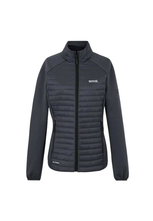 Regatta - Damska Kurtka Hybrydowa Clumber. Kolor: szary. Sport: turystyka piesza