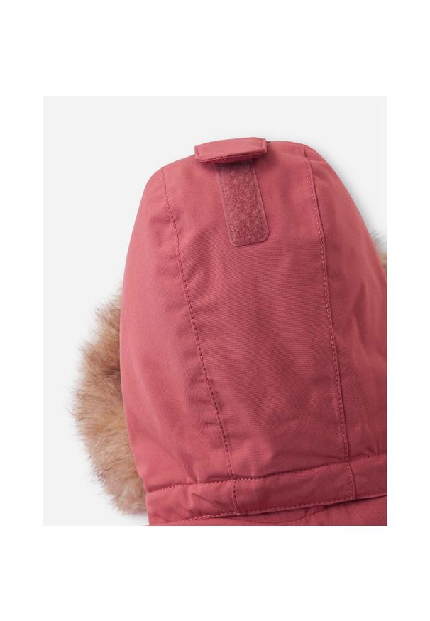 Dziecięca kurtka wodoodporna Reima Mutka. Kolor: czerwony, wielokolorowy, brązowy