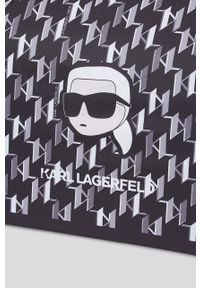 Karl Lagerfeld parasol kolor czarny. Kolor: czarny #5