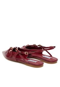 Steve Madden Baleriny Cianna SM11003709 Bordowy. Kolor: czerwony. Materiał: skóra #3
