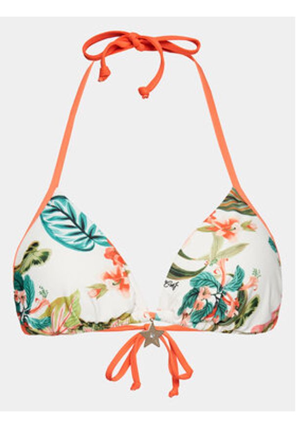 Liu Jo Góra od bikini VA4048 J6448 Biały. Kolor: biały. Materiał: syntetyk