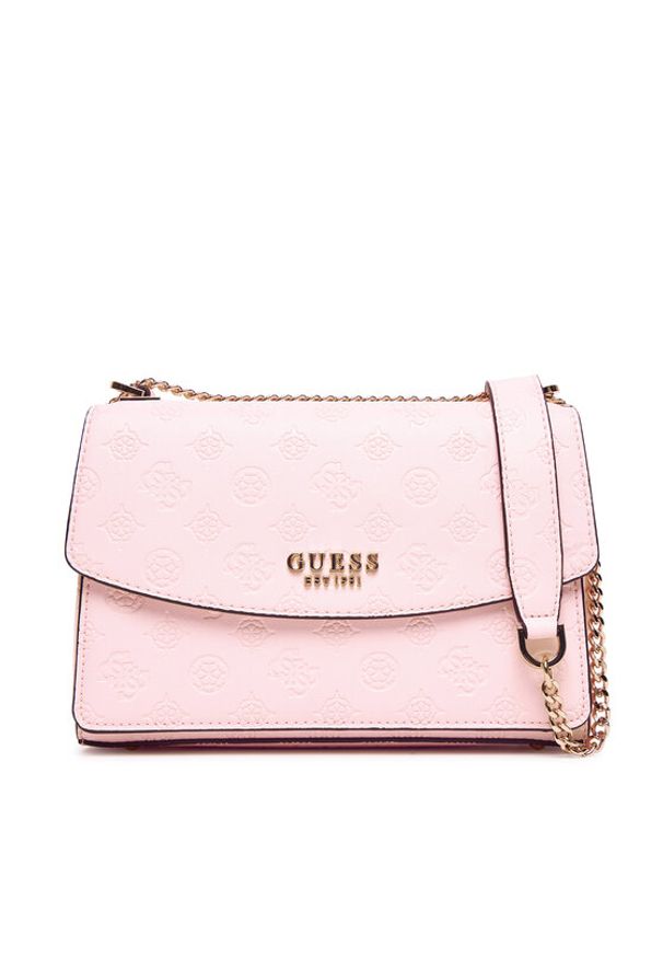 Guess Torebka Phoebe HWPD96 65210 Różowy. Kolor: różowy. Materiał: skórzane