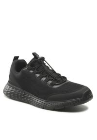 Sneakersy Sprandi MP78-22672 Black. Kolor: czarny. Materiał: materiał