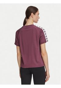 Kappa T-Shirt 371U6WW Fioletowy Regular Fit. Kolor: fioletowy. Materiał: bawełna #3