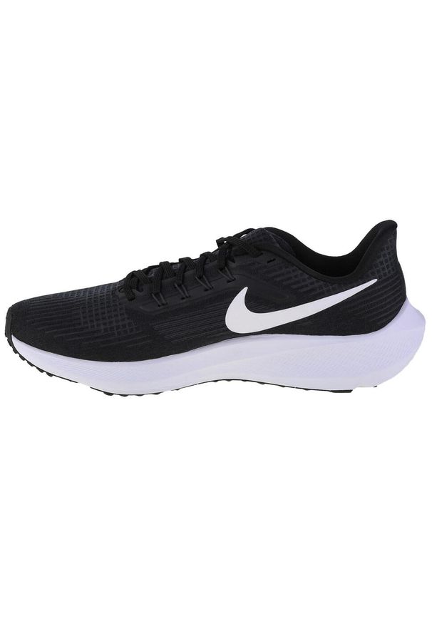 Buty do biegania męskie Nike Air Zoom Pegasus 39. Kolor: czarny. Materiał: guma, syntetyk, tkanina, materiał. Model: Nike Zoom