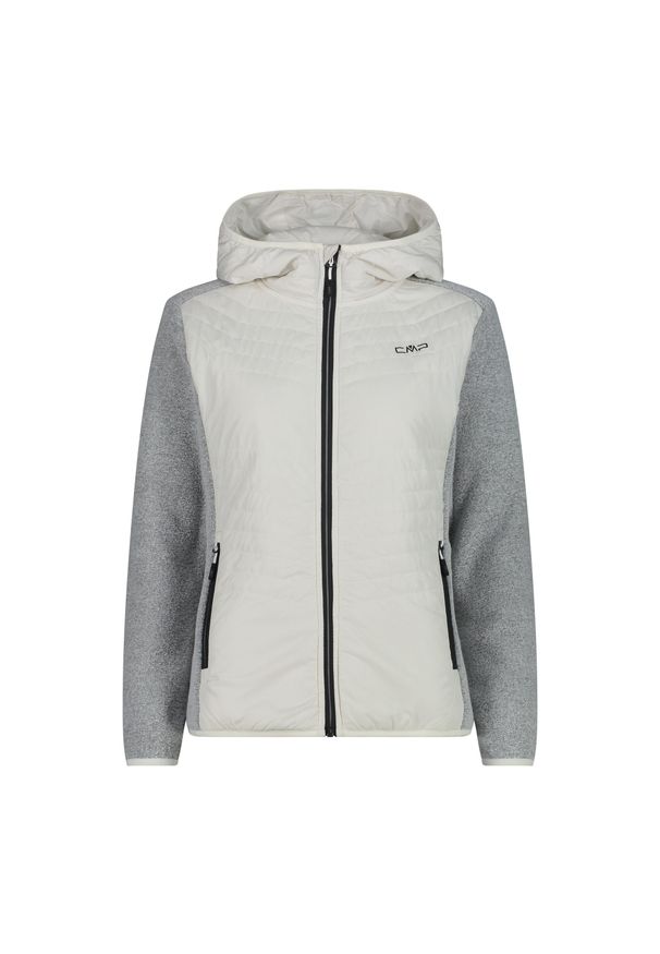 Bluza damska turystyczna CMP 34H3006. Kolor: biały. Styl: sportowy. Sport: turystyka piesza