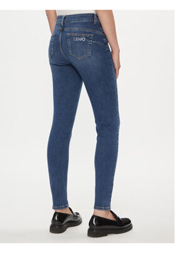 Liu Jo Jeansy UA4013 D4448 Niebieski Skinny Fit. Kolor: niebieski