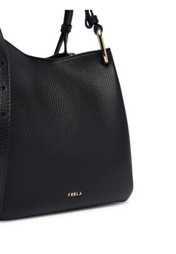 Furla Torebka Nuvola M WB02020 HSF000 CN O6000 Czarny. Kolor: czarny. Materiał: skórzane