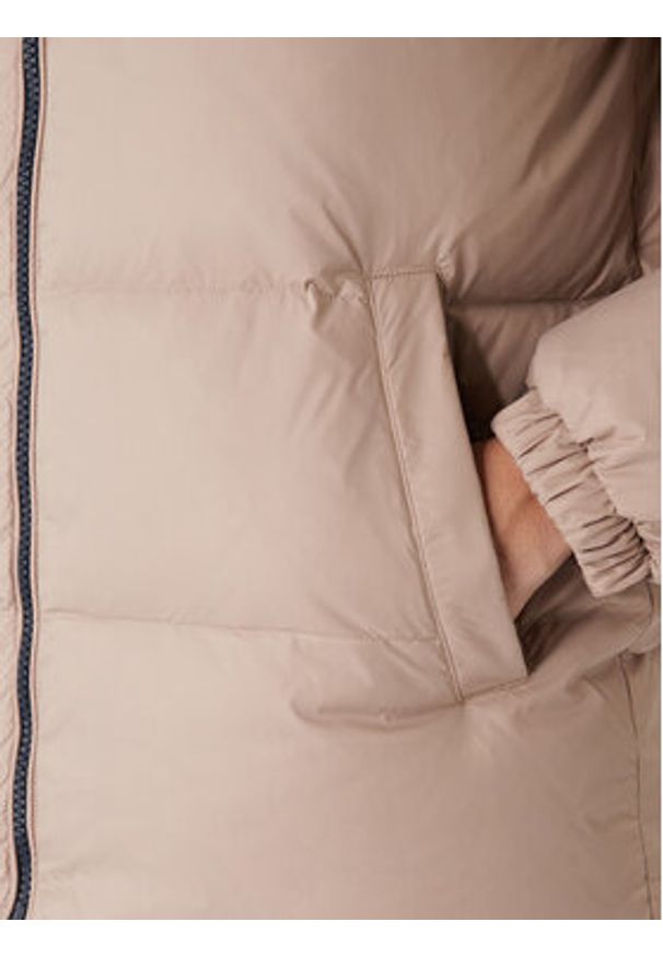 Tommy Jeans Kurtka puchowa Essential DM0DM19786 Beżowy Regular Fit. Kolor: beżowy. Materiał: syntetyk