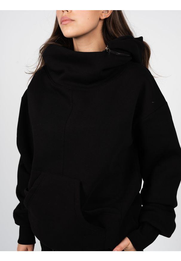 La Haine Inside Us Bluza "Hoodie Unisex" | LM201 | Mężczyzna | Czarny. Okazja: na co dzień. Kolor: czarny. Materiał: poliester, bawełna. Wzór: jednolity. Styl: casual, sportowy