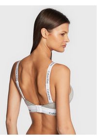 Calvin Klein Underwear Biustonosz bezfiszbinowy 000QF7059E Szary. Kolor: szary. Materiał: bawełna