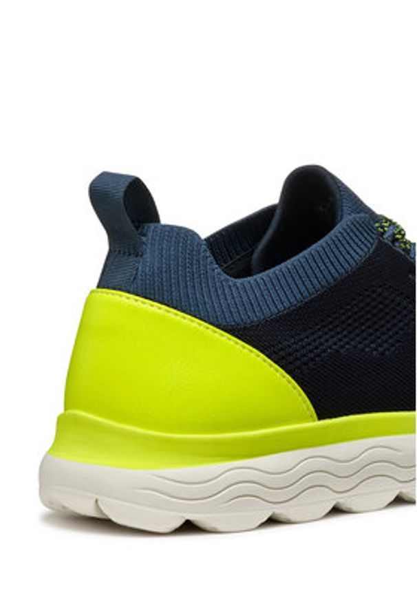 Geox Sneakersy U Spherica U55BYE 0009T C4502 Granatowy. Kolor: niebieski. Materiał: materiał