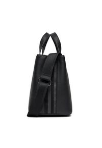 TOMMY HILFIGER - Tommy Hilfiger Torebka Th Essential Sc Satchel AW0AW15721 Czarny. Kolor: czarny. Materiał: skórzane #3