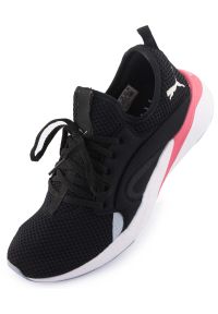 Damskie Buty do Biegania Puma Adore - Czarno/Różowe, Optymalny Komfort. Kolor: czarny, różowy, wielokolorowy. Sport: bieganie