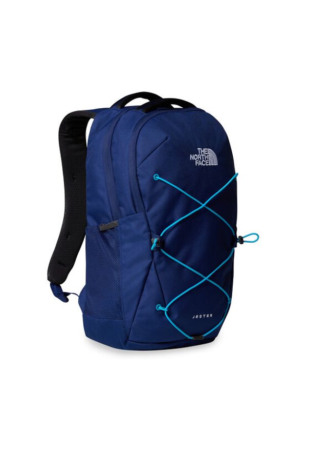 The North Face Plecak Jester NF0A3VXFFLO1 Niebieski. Kolor: niebieski. Materiał: materiał