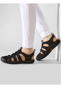 keen - Keen Sandały Clearwater Cnx 1026311 Czarny. Kolor: czarny. Materiał: materiał #3