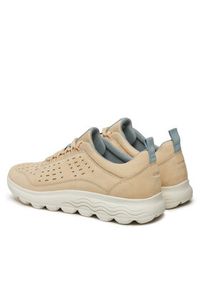 Geox Sneakersy D Spherica D45NUD 02214 C5004 Beżowy. Kolor: beżowy. Materiał: materiał #7