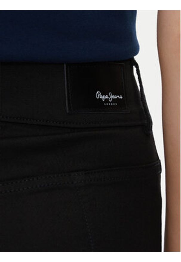 Pepe Jeans Jeansy PL204905 Czarny Flare Fit. Kolor: czarny