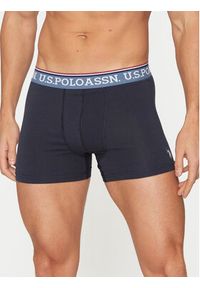 U.S. Polo Assn. Komplet 3 par bokserek MUP4078 Granatowy. Kolor: niebieski. Materiał: bawełna