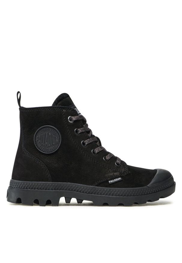 Palladium Trapery Pampa Hi Zip Wl 95982-010-M Czarny. Kolor: czarny. Materiał: skóra, nubuk