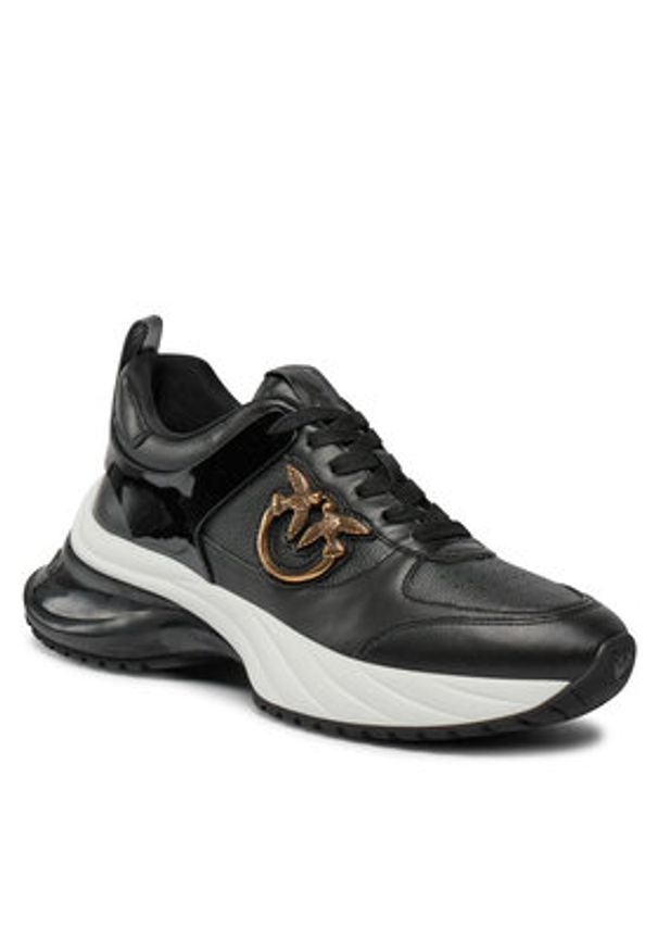 Pinko Sneakersy Ariel 02 SS0027 P025 Czarny. Kolor: czarny. Materiał: skóra