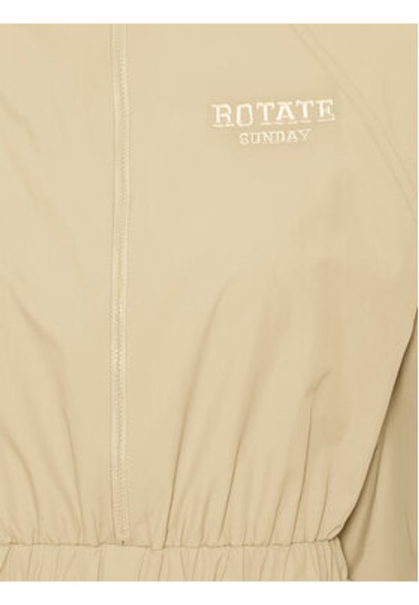 ROTATE Kombinezon Cliera RT494 Beżowy Slim Fit. Kolor: beżowy. Materiał: syntetyk