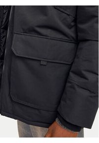 Jack & Jones - Jack&Jones Parka Construct 12258406 Czarny Regular Fit. Kolor: czarny. Materiał: syntetyk