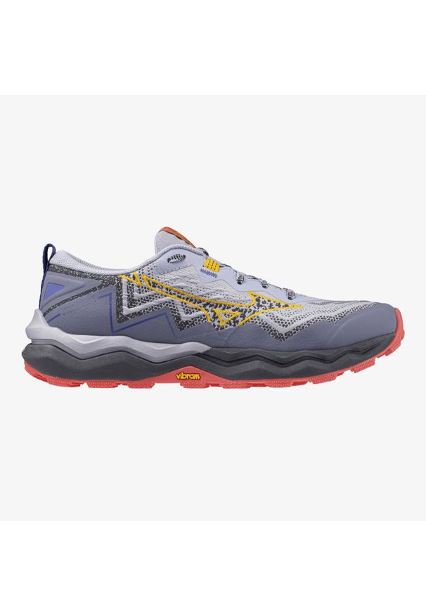 Buty do biegania damskie Mizuno Wave Daichi 9 icelandic. Kolor: czerwony, szary, wielokolorowy. Model: Mizuno Wave. Sport: bieganie