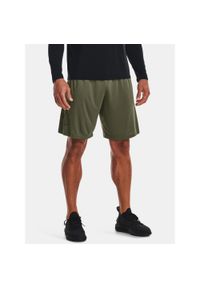 Spodenki fitness męskie Under Armour Tech Graphic. Kolor: zielony. Długość: krótkie. Sport: fitness #1