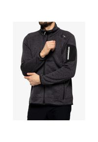 Polar męski CMP Perl Jacket Knitted. Kolor: szary. Materiał: polar