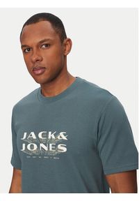 Jack & Jones T-Shirt Fusion 12289880 Zielony Regular Fit. Kolor: zielony. Materiał: bawełna #7