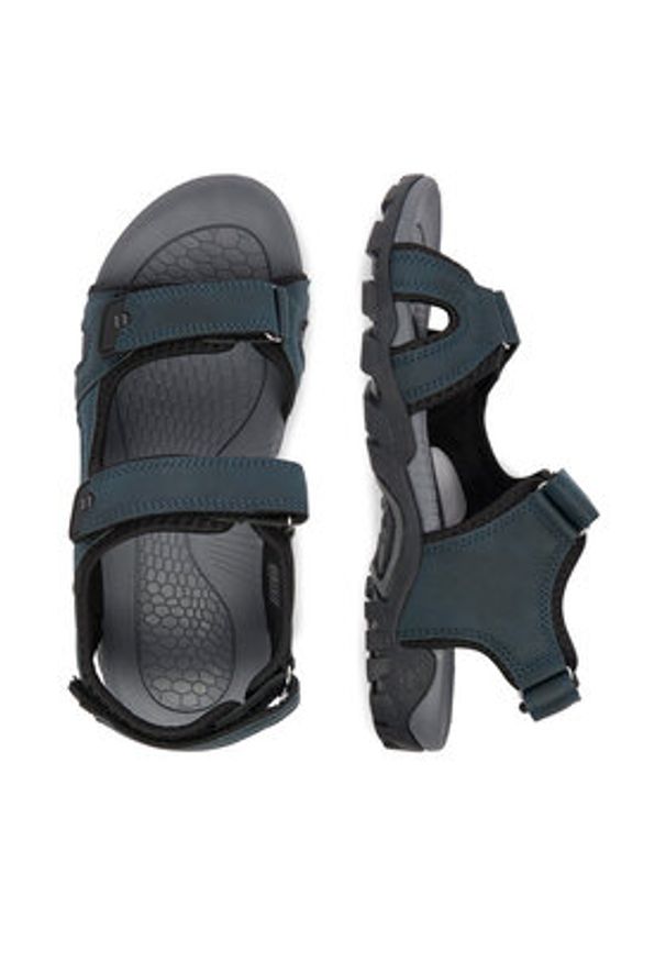 Nautica Sandały CEO-LOTTO-01 Granatowy. Kolor: niebieski. Materiał: materiał