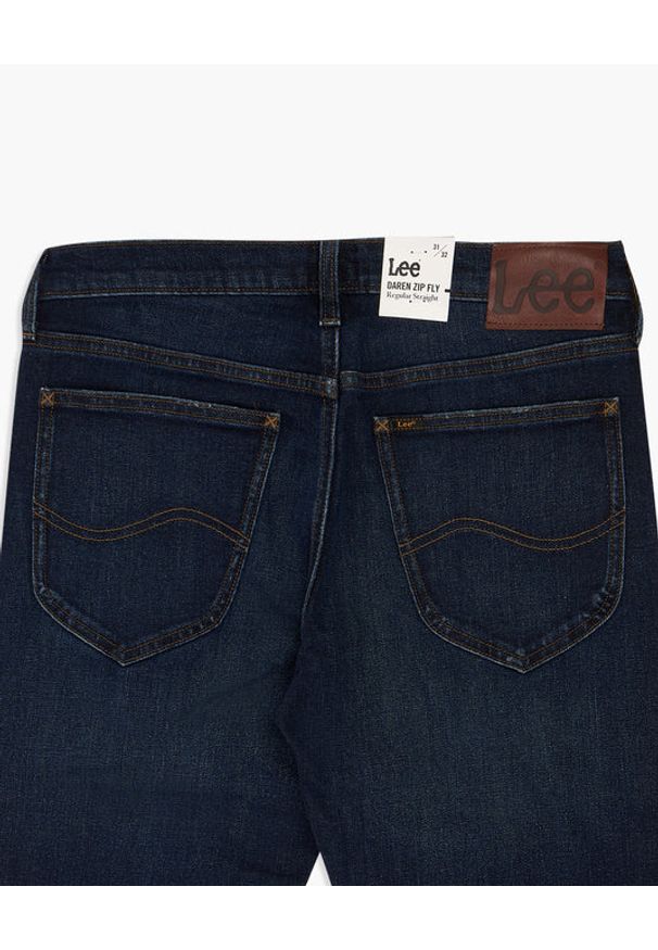 Lee - LEE DAREN ZIP FLY MĘSKIE SPODNIE JEANSOWE DARK POOL L707DHAN 112331016